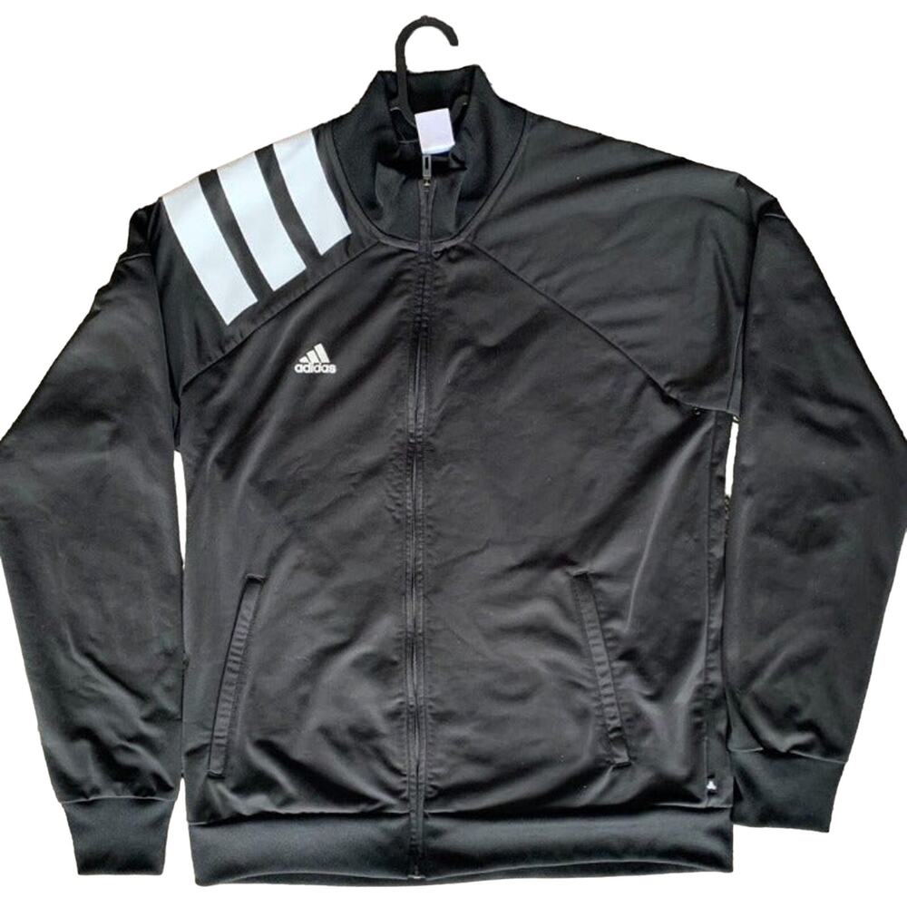 Vintage Adidas Soccer Track Jacket - XL